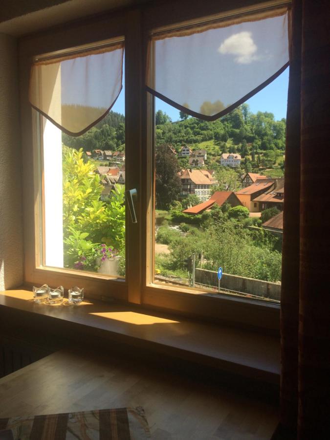 Urlaub Mit Blick Auf Schiltachs Fachwerkhaeuser Экстерьер фото